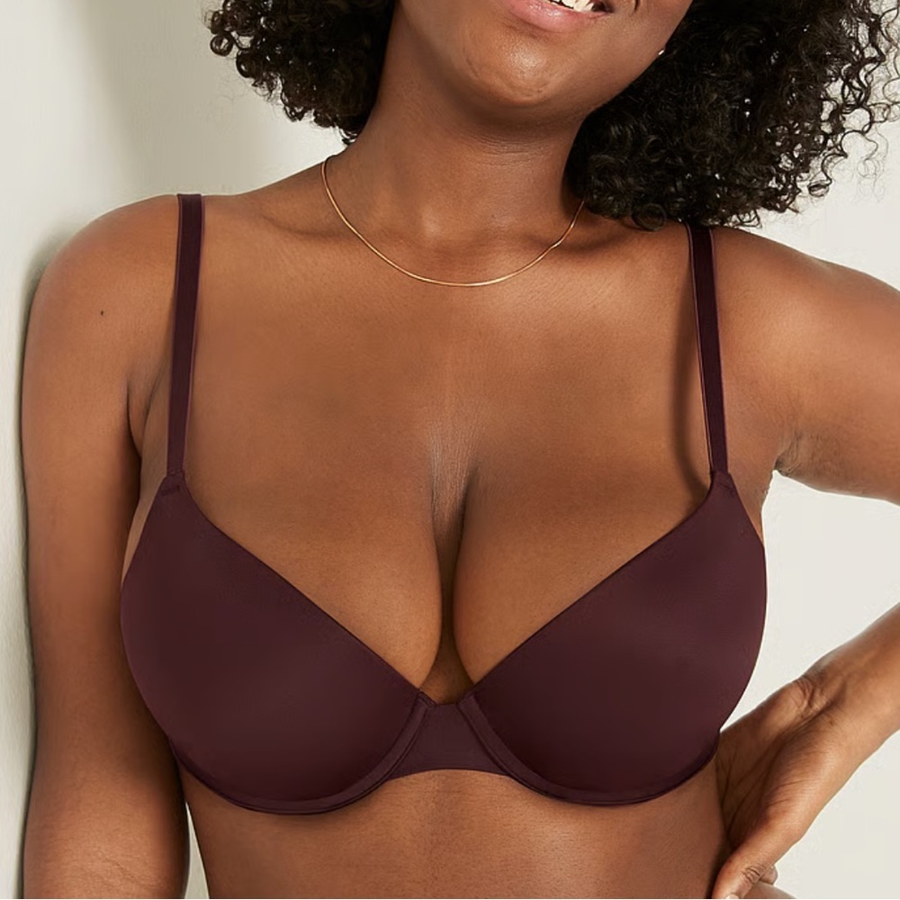 Pink Wear Everywhere Wear Everywhere Push-Up Bra Brown